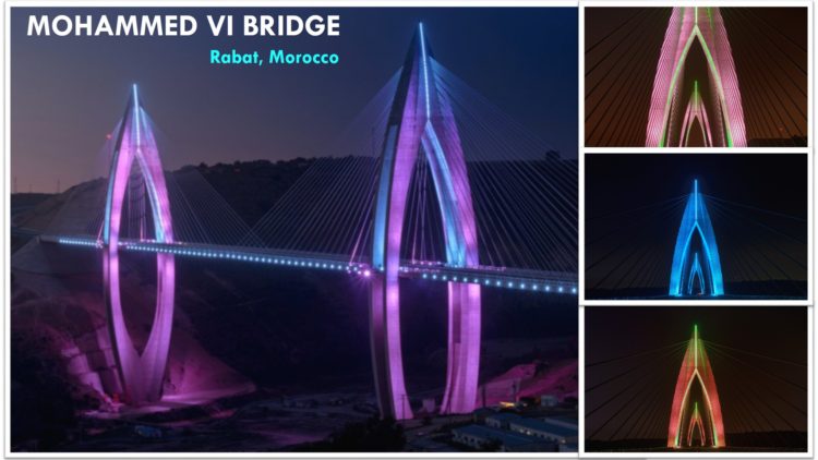 Most Mohammed VI – Philips LED Osvetljenje