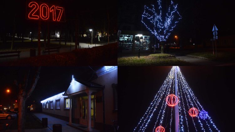 Praznično osvetljenje opštine Opovo